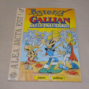 Asterix Gallian kultakurkku Asterix pelikirja 2